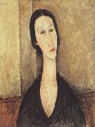 Amedeo Modigliani Ritratto di donna or Portrait of Hanka Zborowska (mk39) France oil painting artist